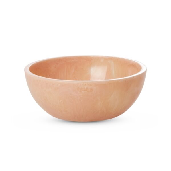 Resin Bowl in Soft Pink - Large