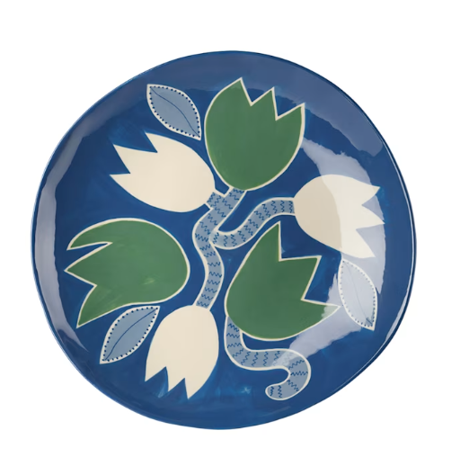 LAETITIA ROUGET Indigo Tulip Fruit Platter