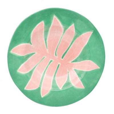 LAETITIA ROUGET Green Leaf Plate