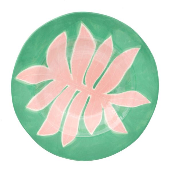 LAETITIA ROUGET Green Leaf Plate