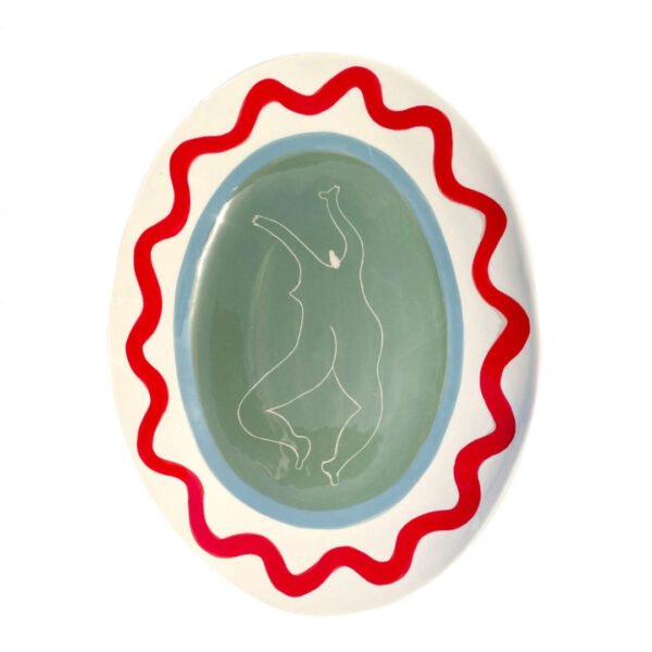 LAETITIA ROUGET Samba Oval Plate